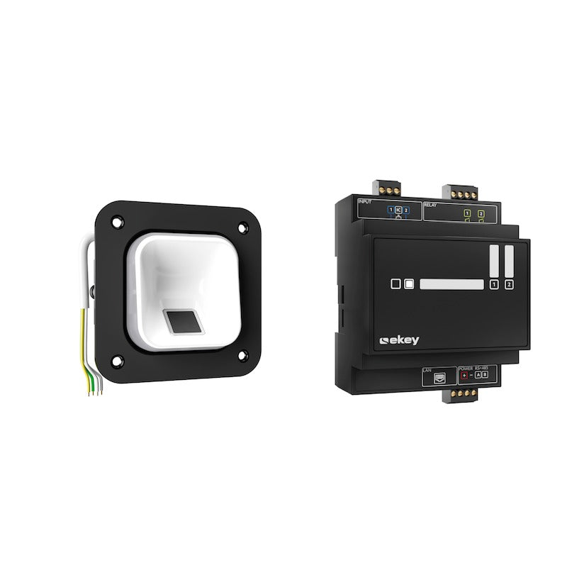 EKEY 204751 sLine Skener otisků prstů pro instalaci do interkomů nebo dutých prostor, bílý EKEY 204751 sLine Skener otisků prstů pro instalaci do interkomů nebo dutých prostor, bílý